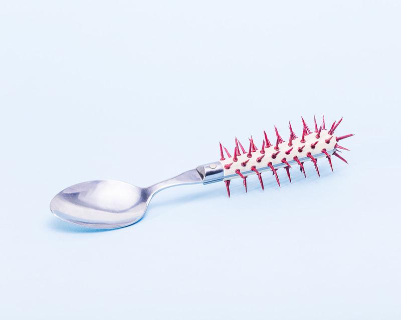 digital content commercial product photography spoon thorns