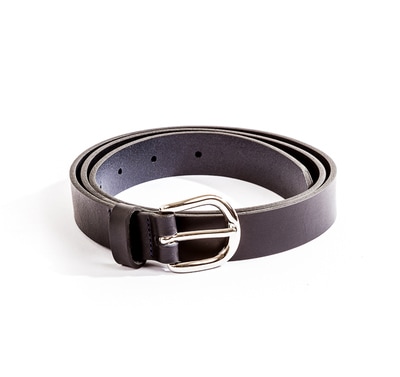 black leather belt product commercial photography 